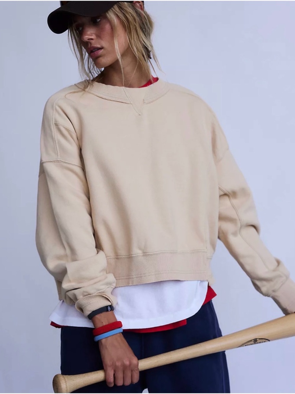 Free People Movement Intercept Pullover Sweatshirt Medium Like New